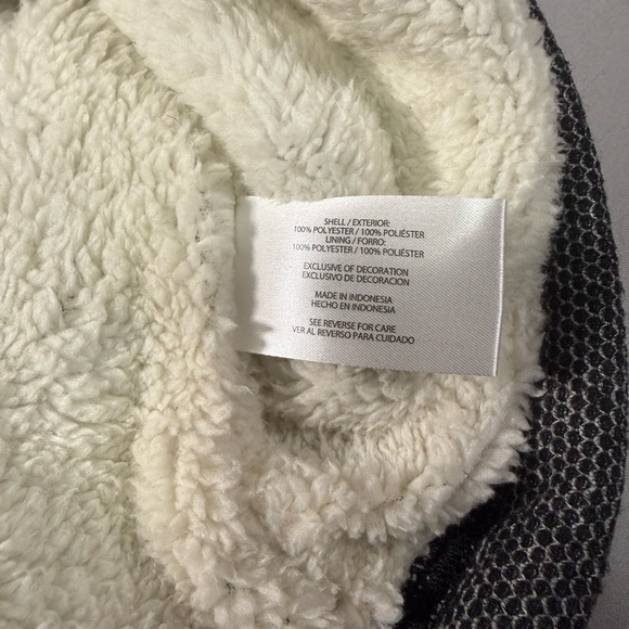 Orvis Sherpa Lined Quarter Zip Pullover XL Charcoal - Picture 9 of 11